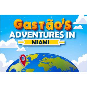 Gastão's Adventures In Miami Book, 2020. Published by Nonsuch Editions.