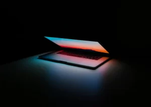 lighted-laptop-slightly-closed